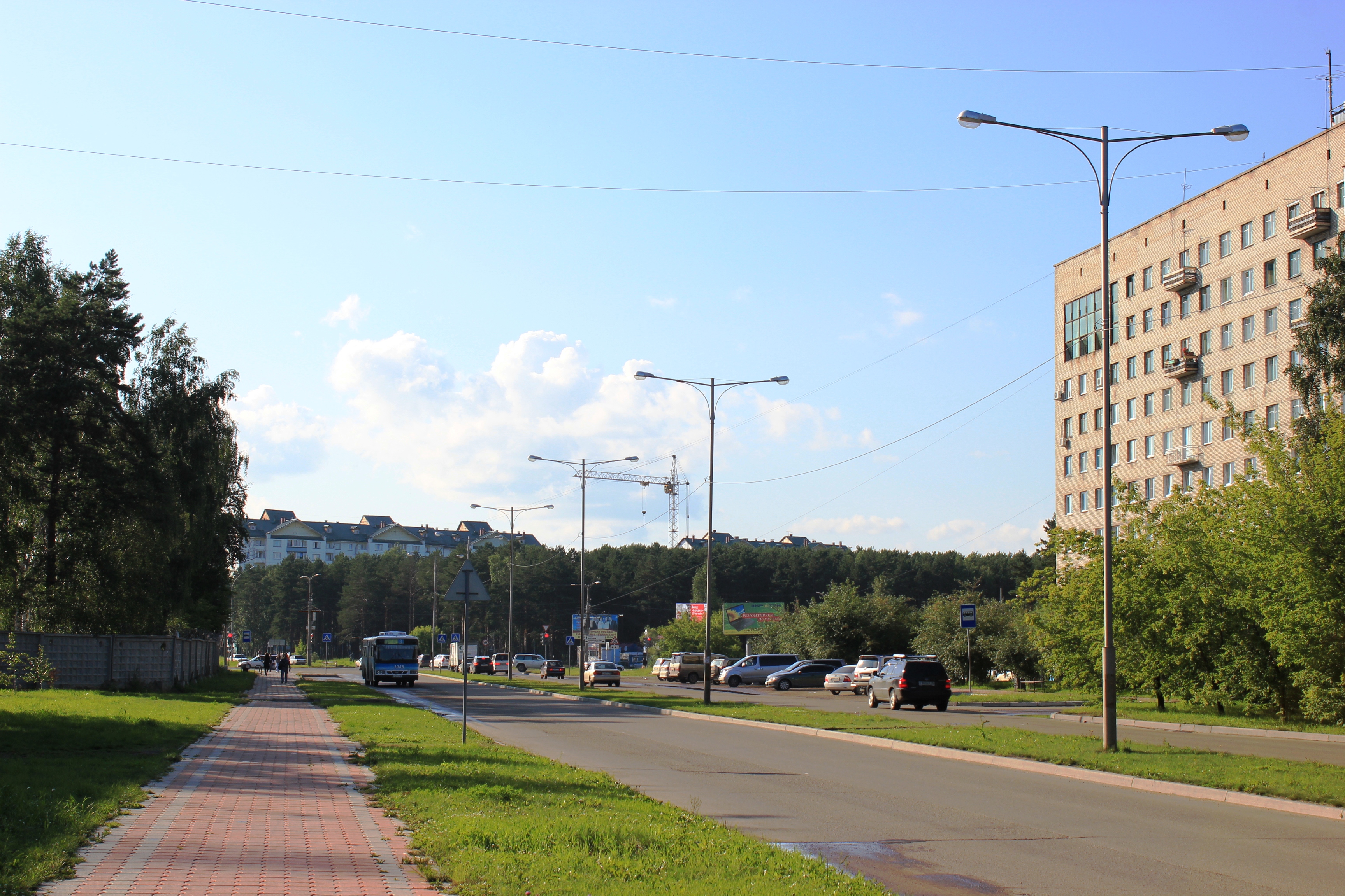 01. Ангарск, июль 2012, ул.Космонавтов