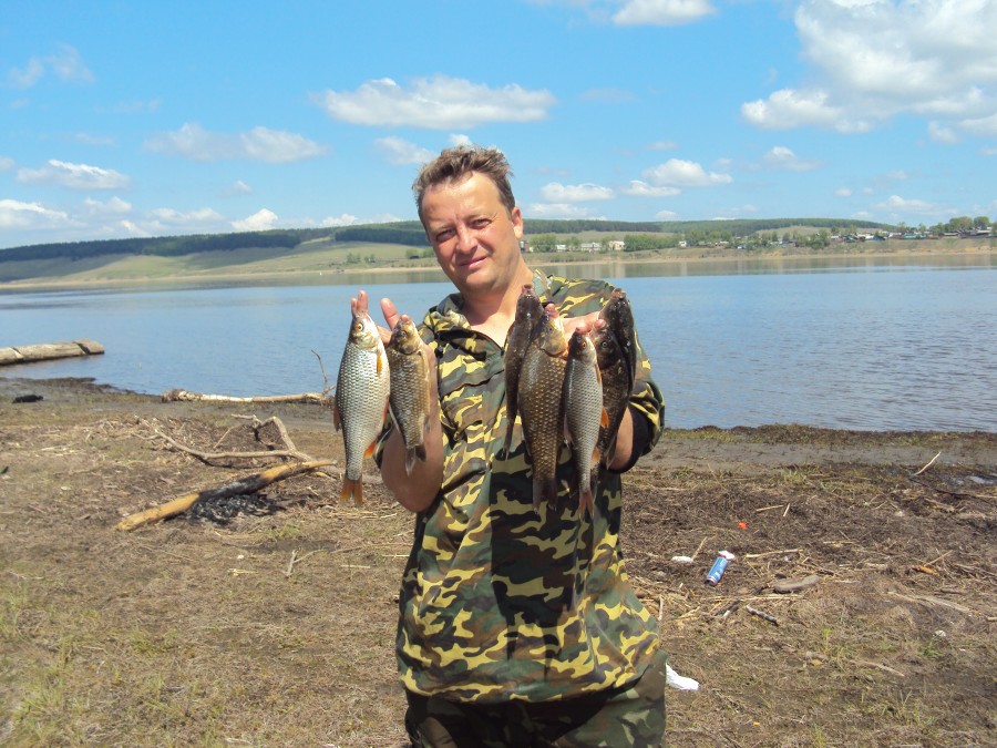 рыбалка на ангаре