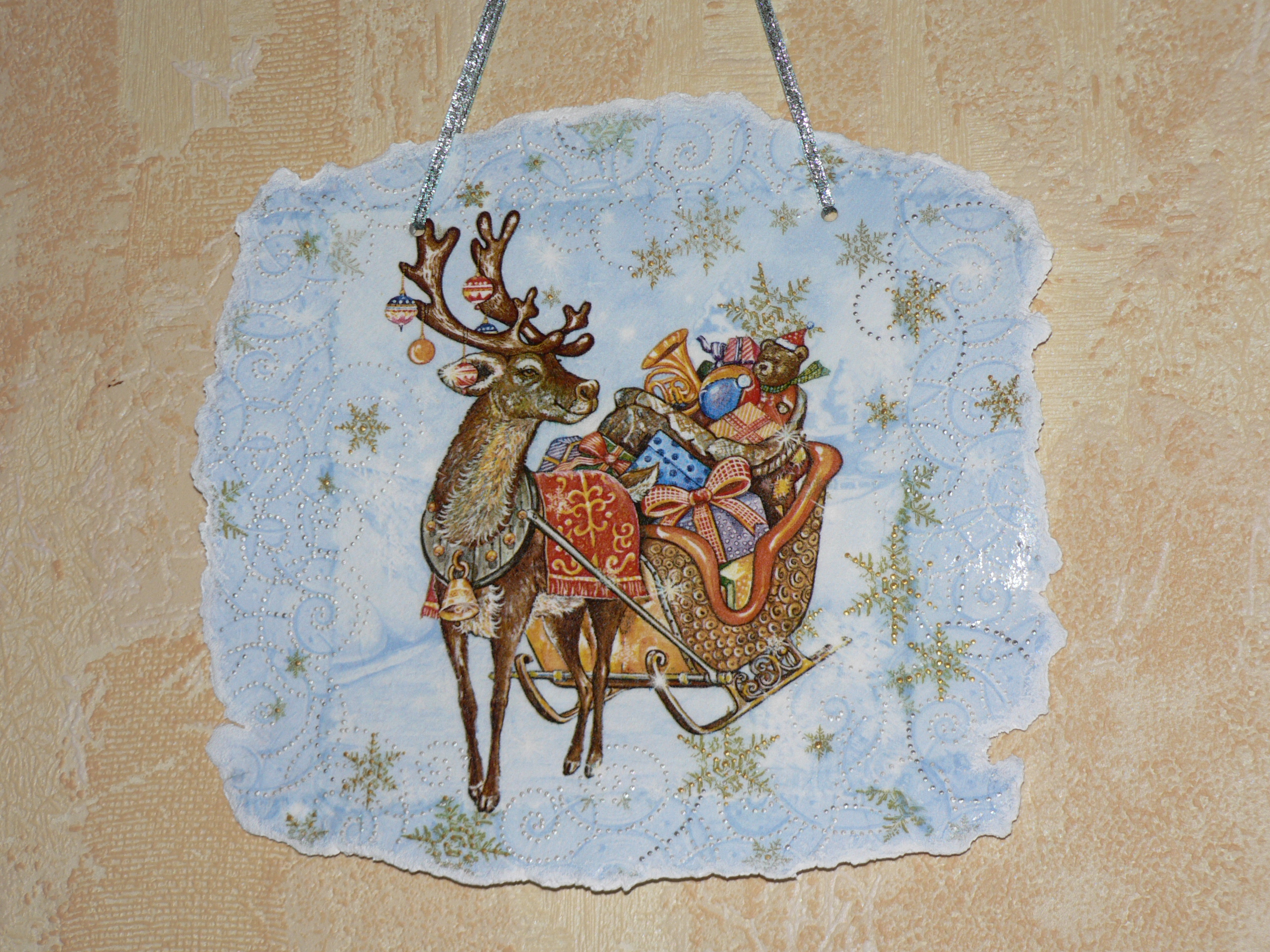 Новогоднее панно