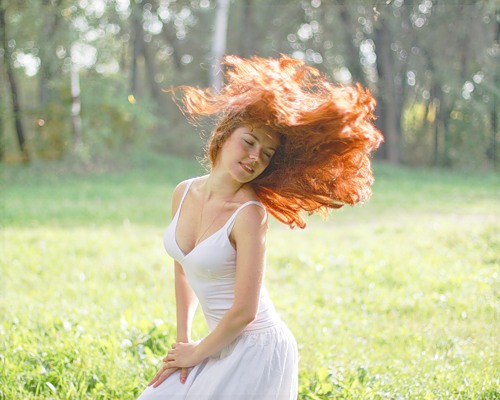 Очередная рыжая)))))