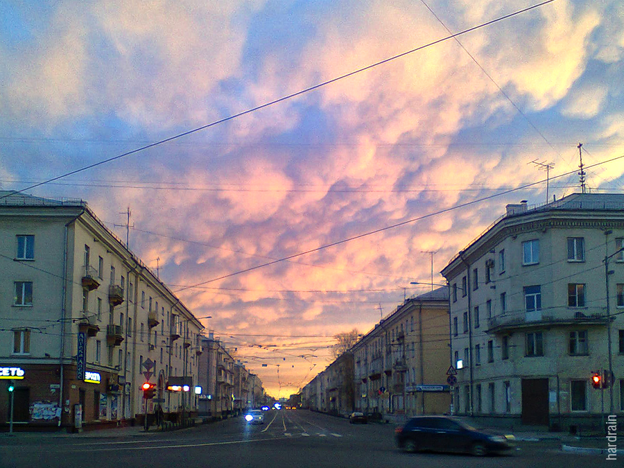Облака над Горького