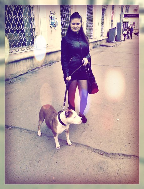 Я и Доча (То есть это её кличка )