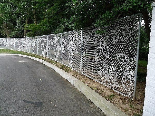 Городской забор