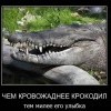 Крокодил кровожадный