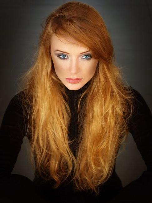 Очередная рыжая)))))