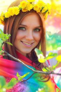 Очередная рыжая)))))