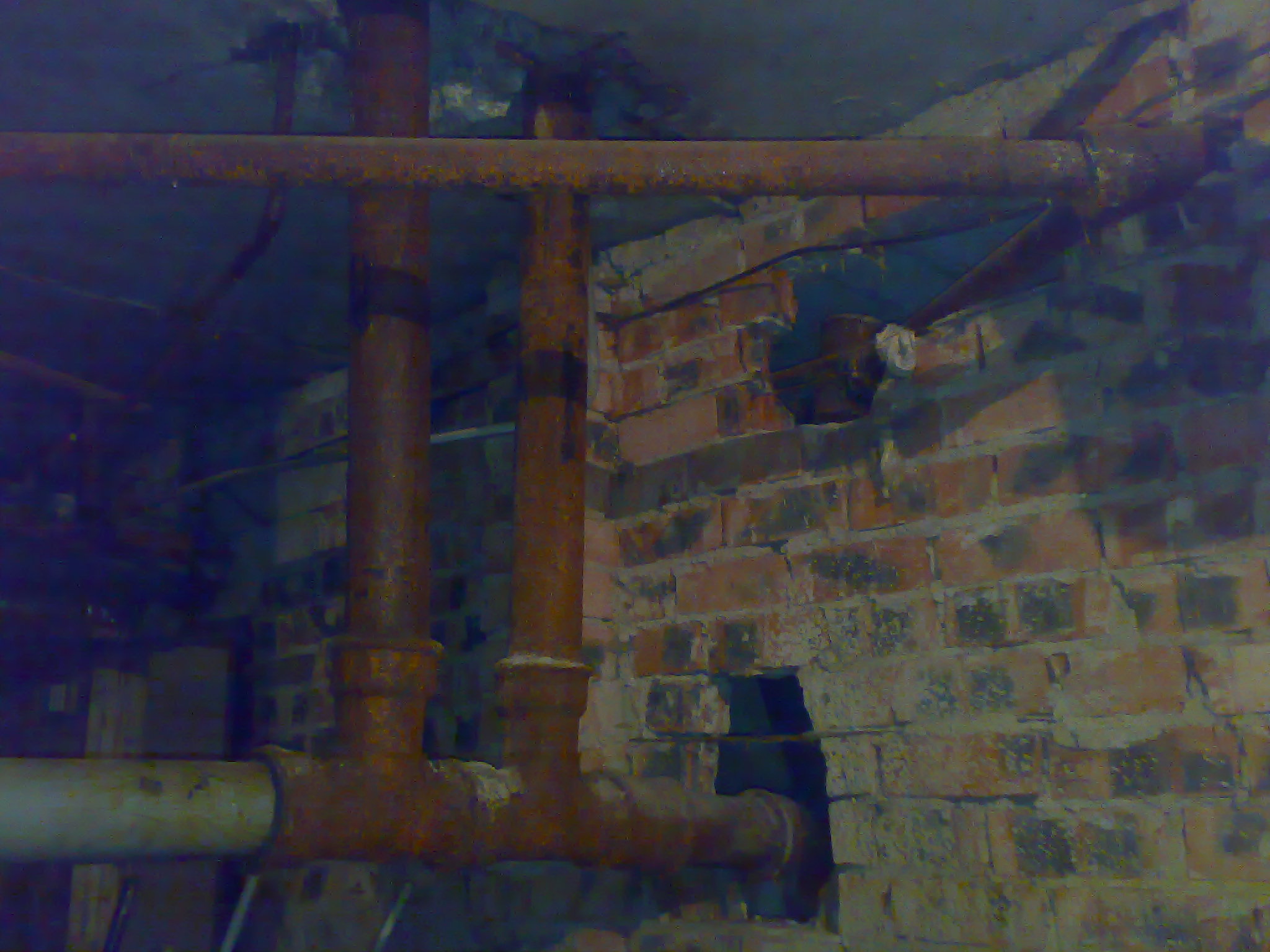 Канализационные трубы в (благополучной?) школе