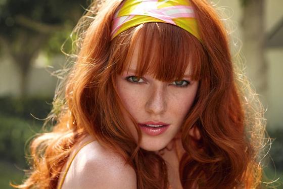 Очередная рыжая)))))