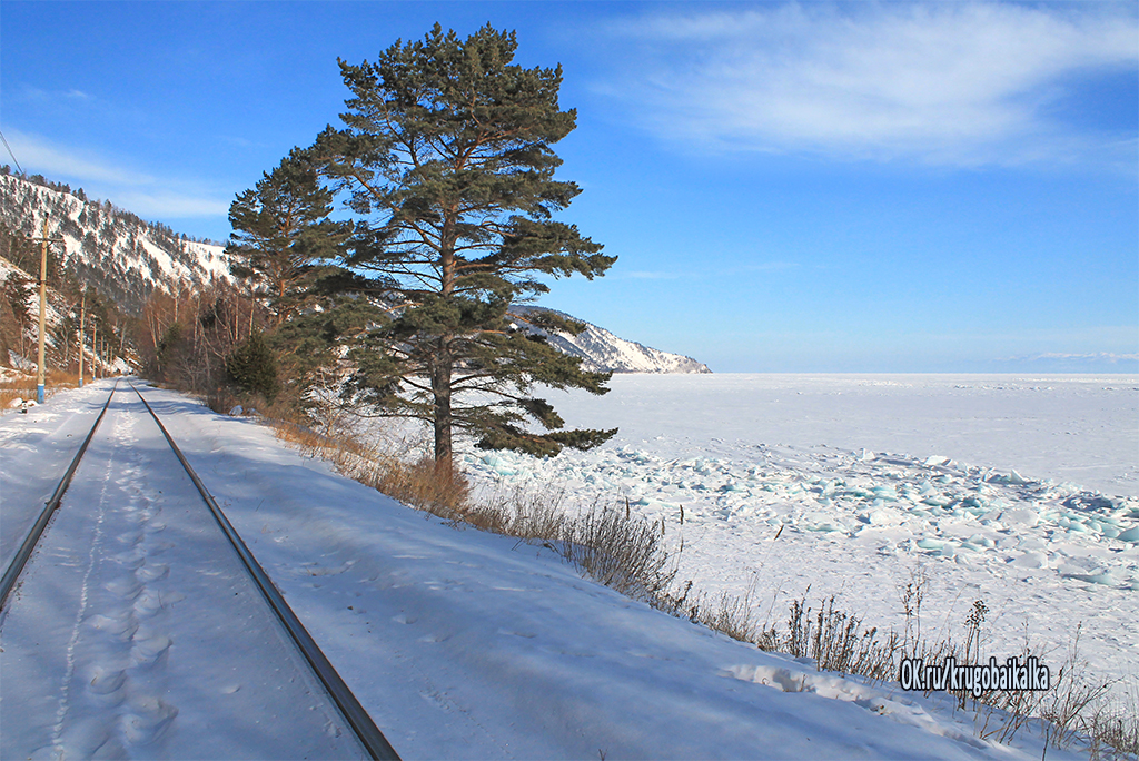 97-ой километр КБЖД. Вид на мыс Толстый