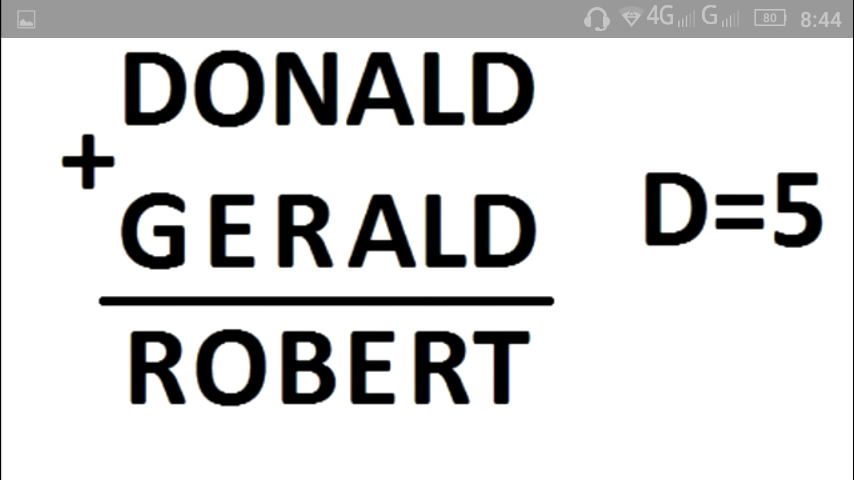 Загадка. Каждое число =цифра