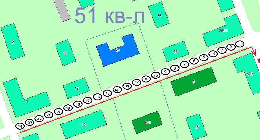 Схема колонны "Ермак и болельщики"