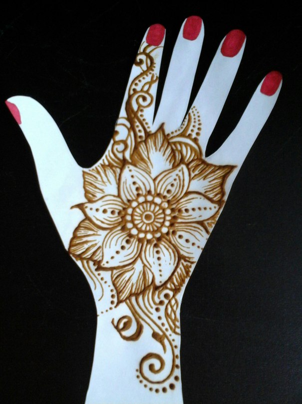 Цветочный мотив