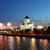 деньпобедовский  салют в Москве