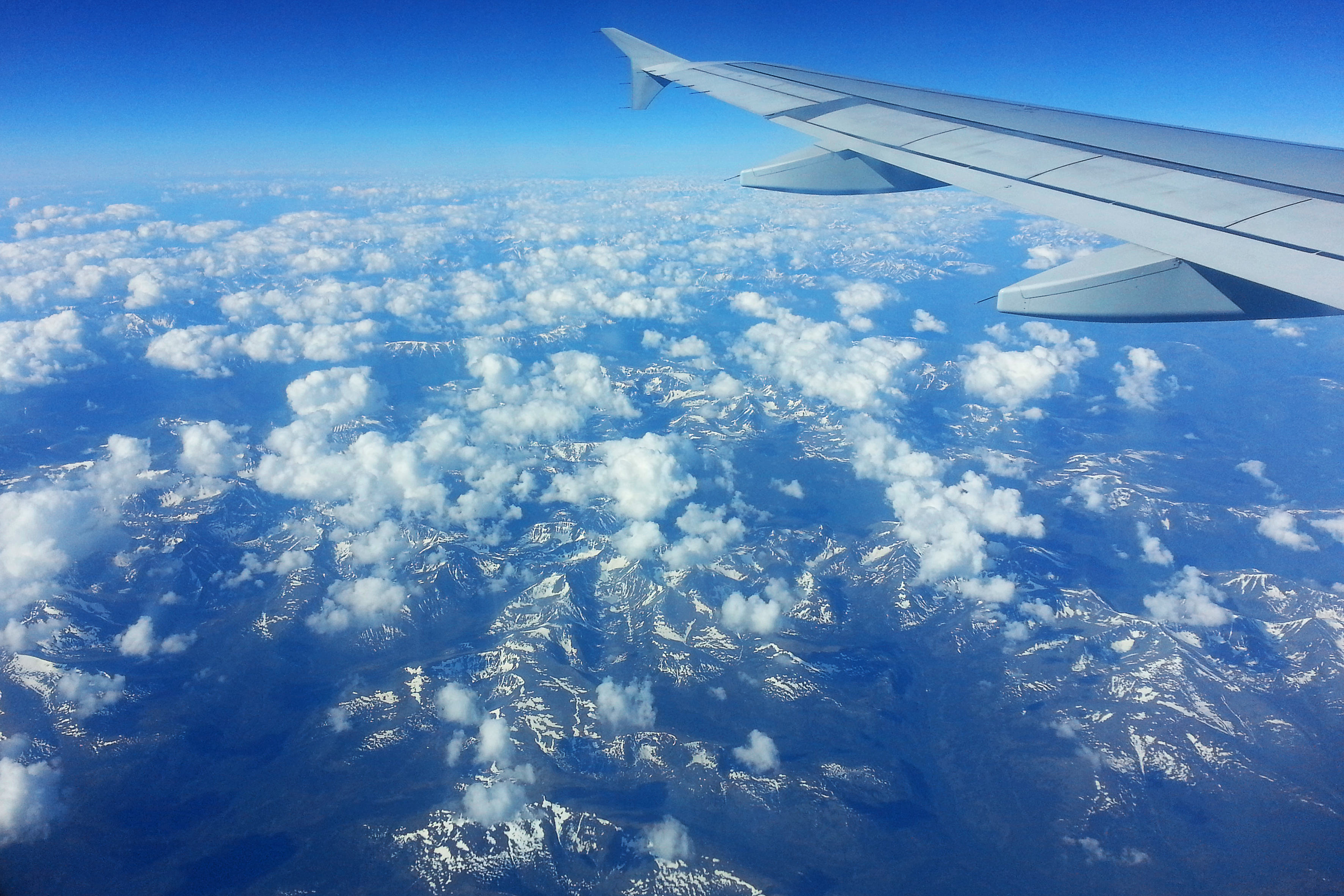 Облака и горы