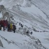 Паровоз -  вид с вершины Мунку-Сардык 