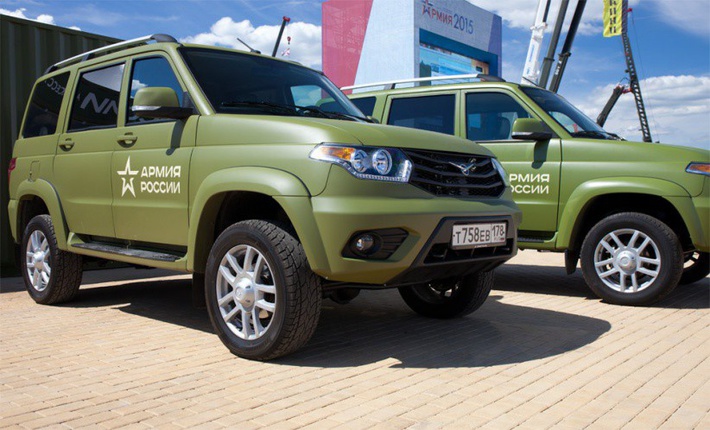 УАЗ запускает военные «Патриоты» в серийное производство 