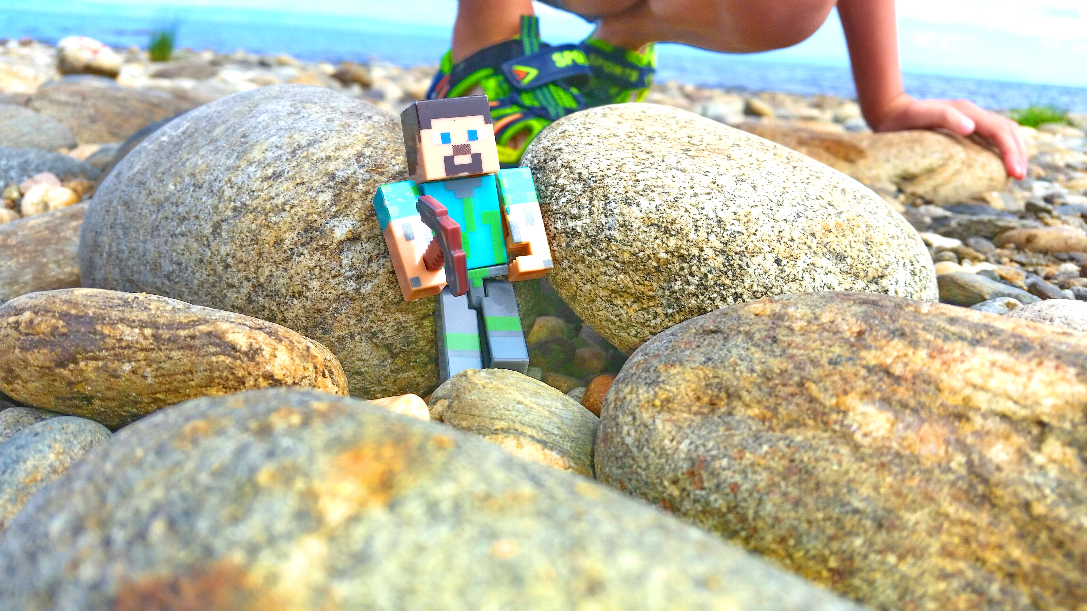 Стив по тихой грусти крафтит на Байкале))))))