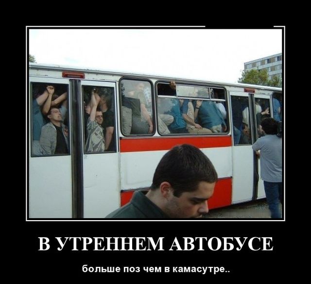 В утреннем автобусе