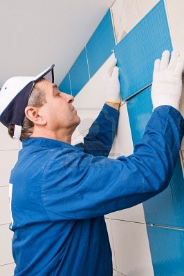 отделка плиткой  тел. 646-555