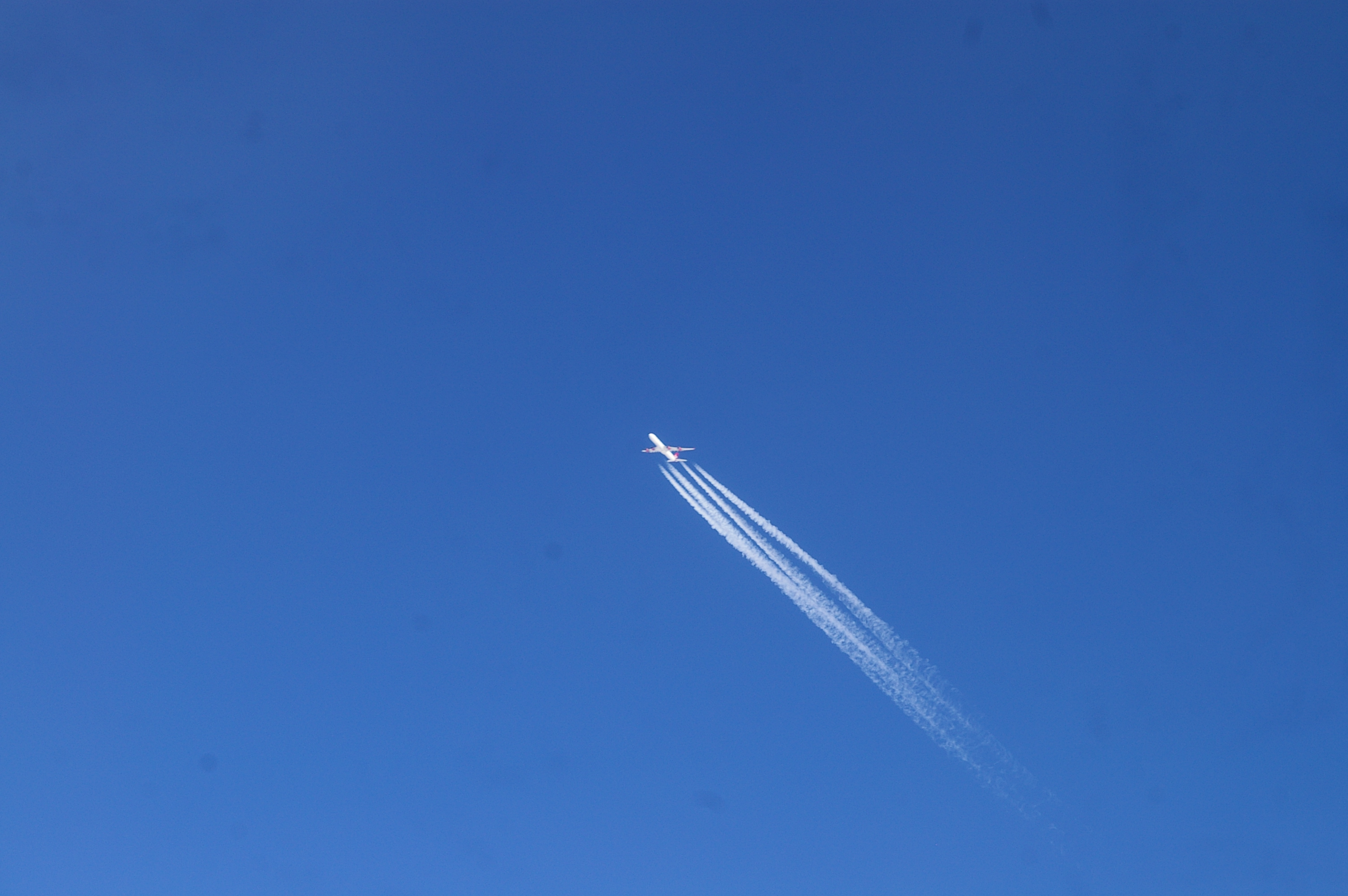 самолет на встречке