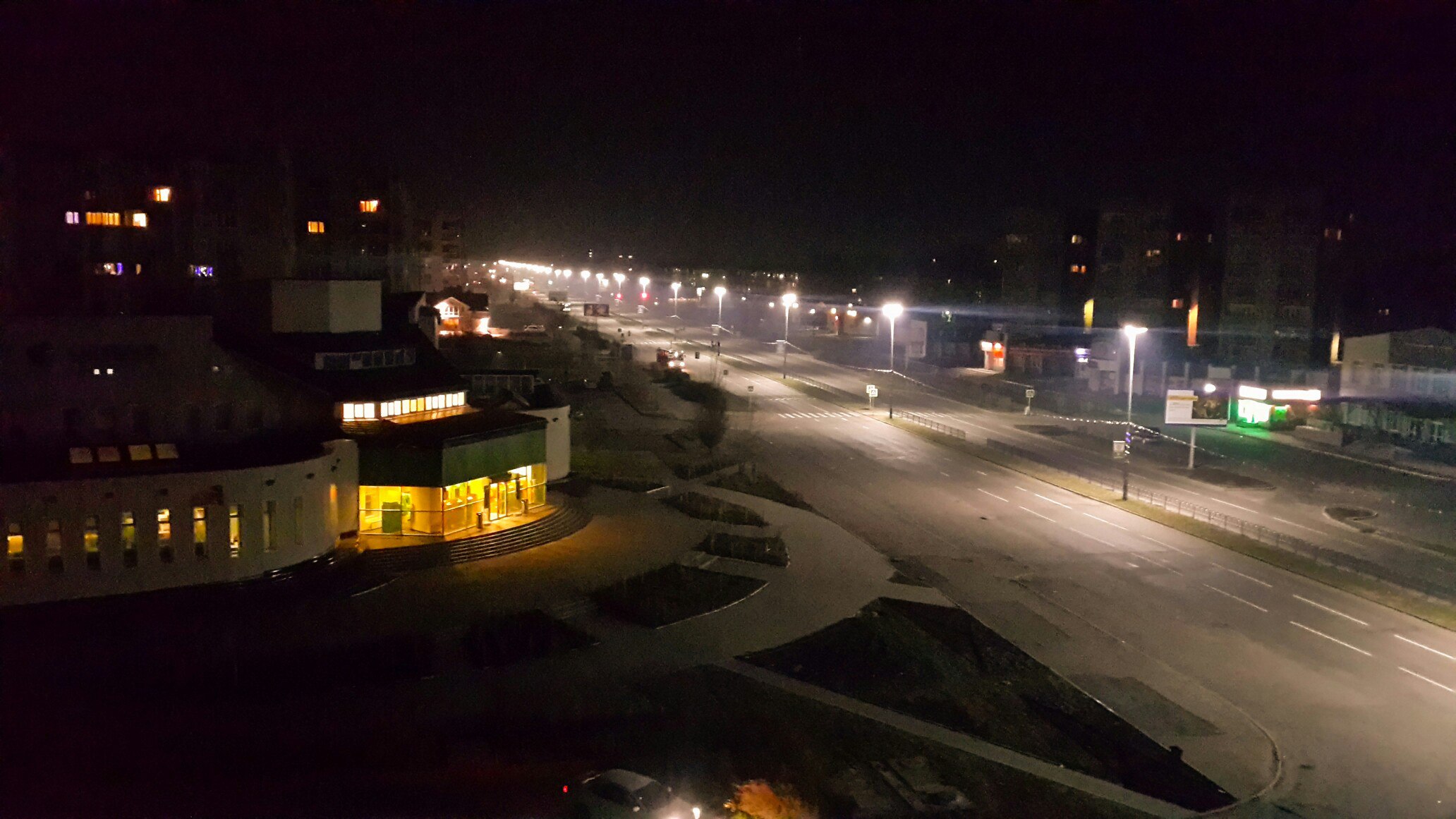 6 утра в Ангарске.. улицы пусты