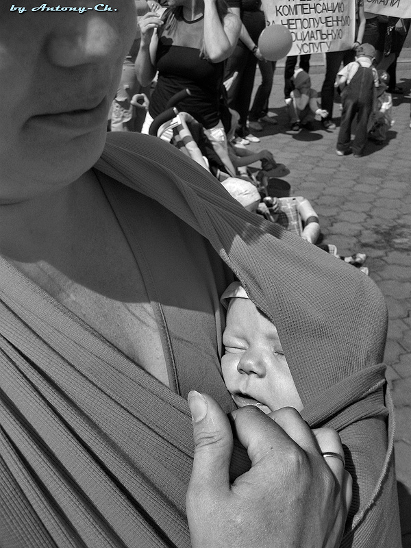 С репортажа  "День защиты детей"