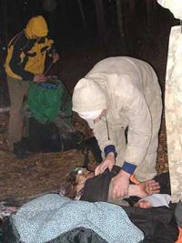 Карета медицины катастроф увезла Олега в Иркутск