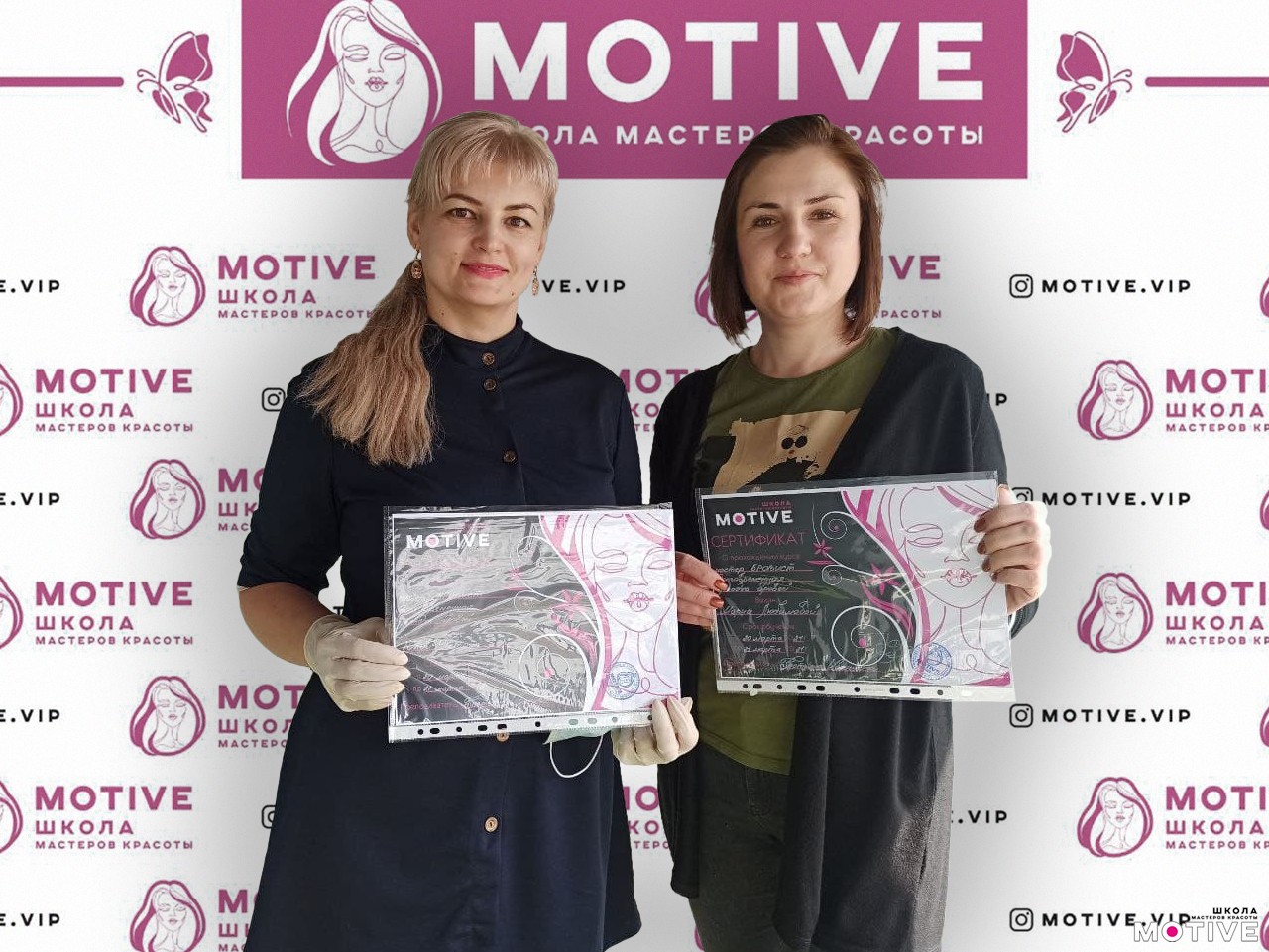 Выпускники курса мастер-бровист, поздравляем!