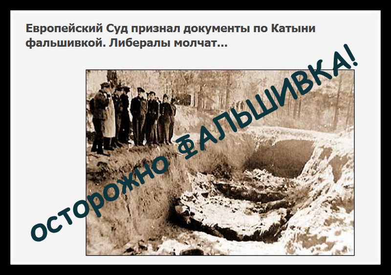 фальшивая история