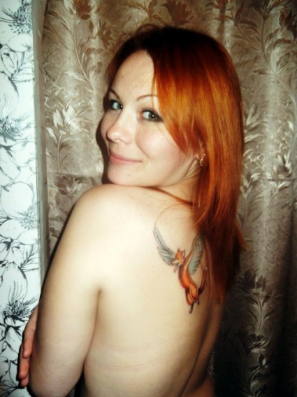 Очередная рыжая)))))