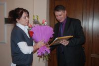 Галина Амяга и Антон Медко