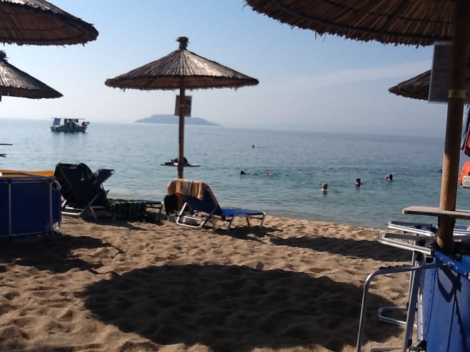 Греция пляж