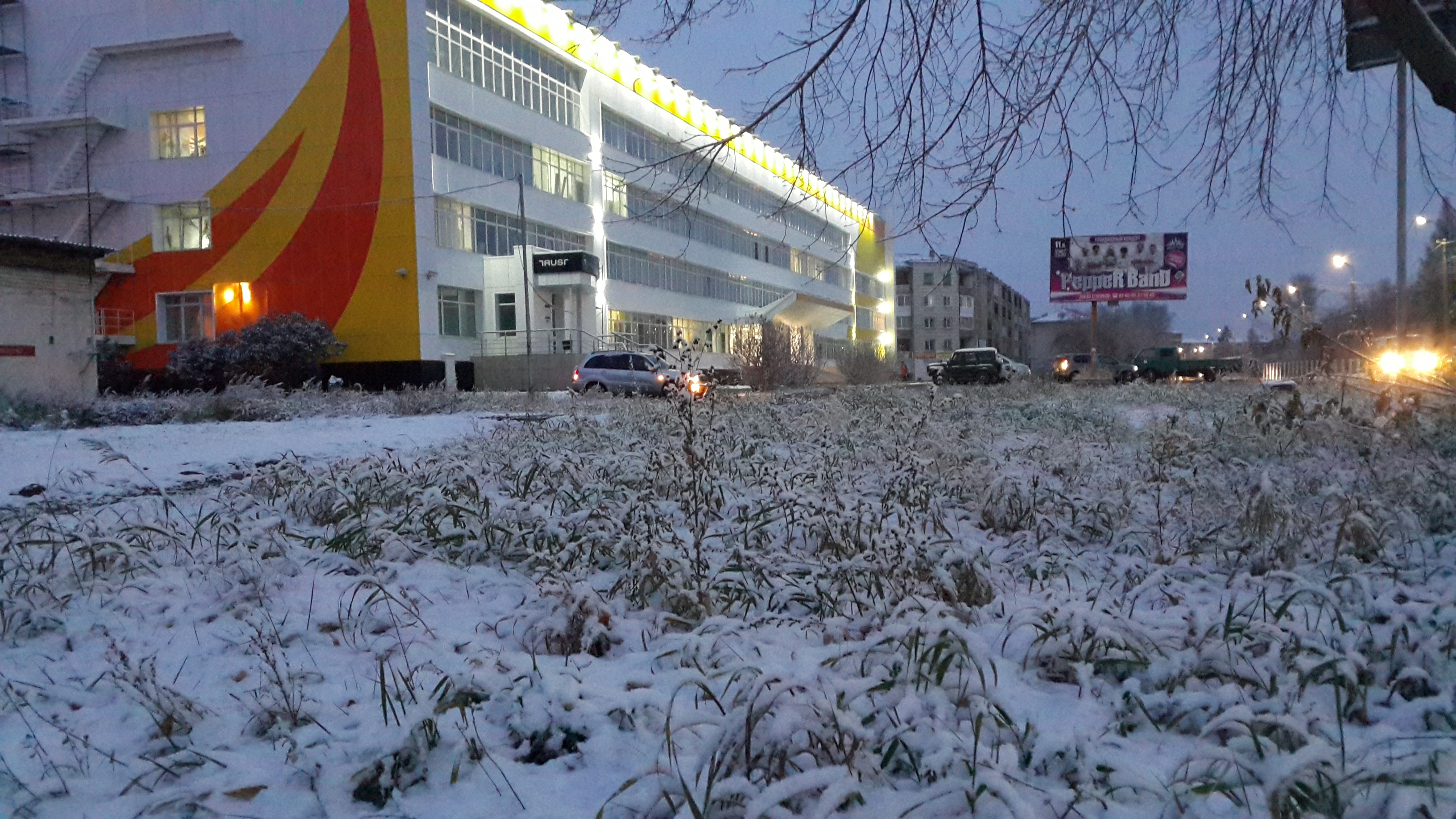 город преображается 
