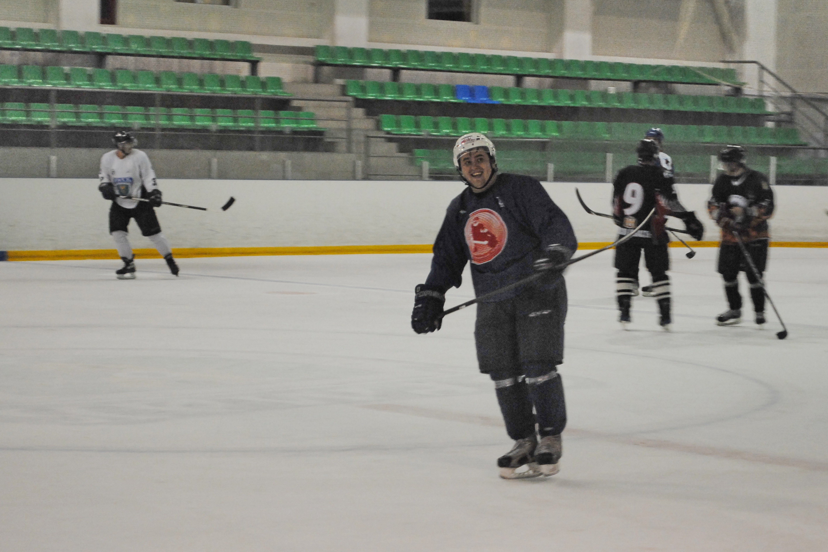 Тренировка команды болельщиков