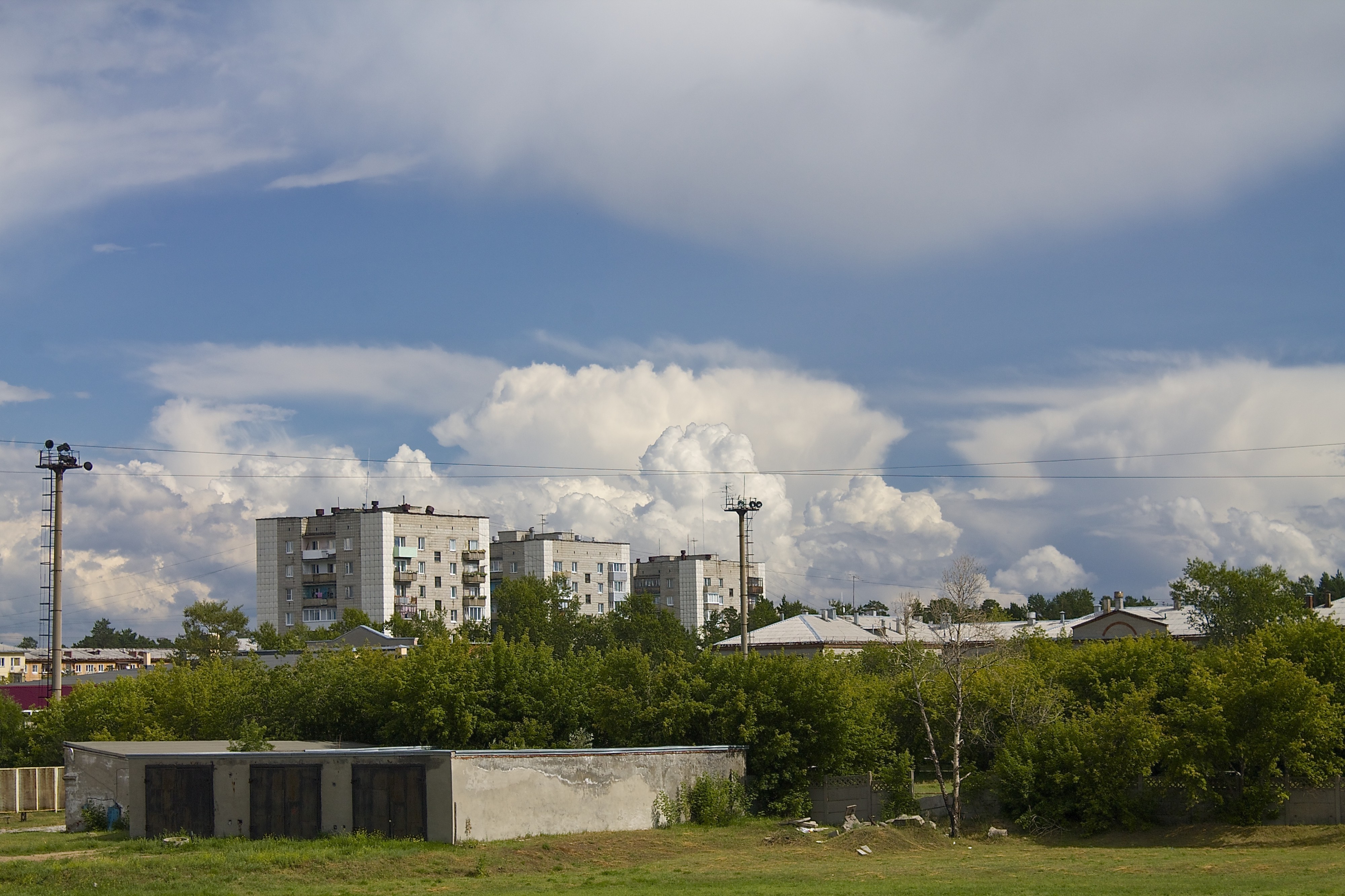 Вид со стадиона 2.