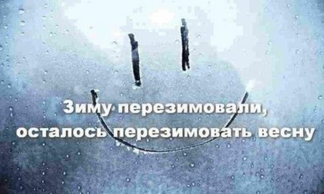 Зиму перезимовали