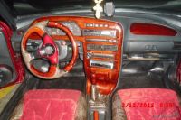 ВАЗ 2114. Инкрустация ценными породами дерева. ВАЗ 2114. Инкрустация ценными породами дерева.