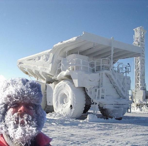 Суровая зима