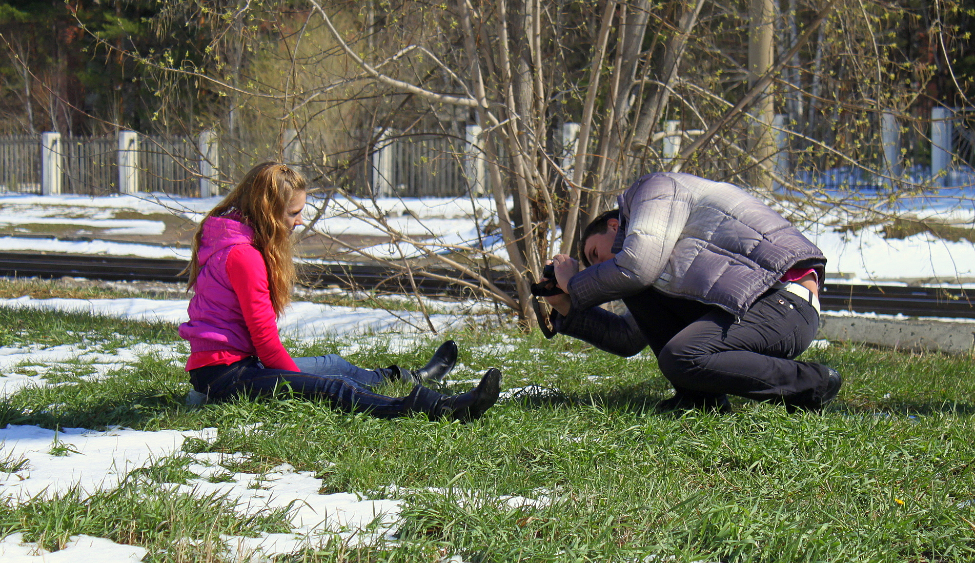 фотограф в кадре