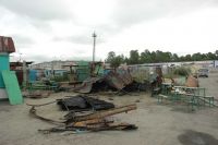 Взорванный пивной павильон-2