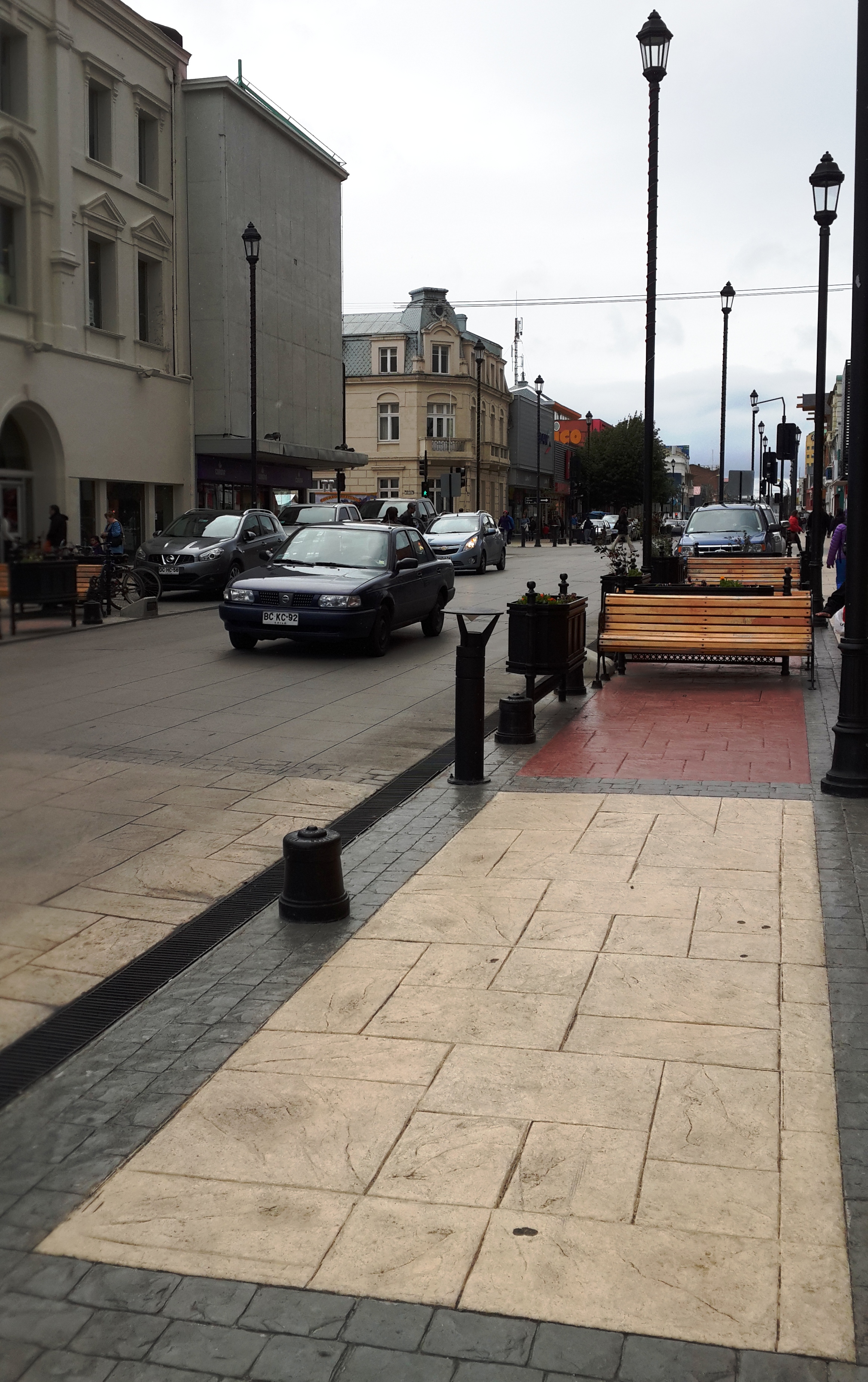 обустройство улиц в Пунта-Аренасе