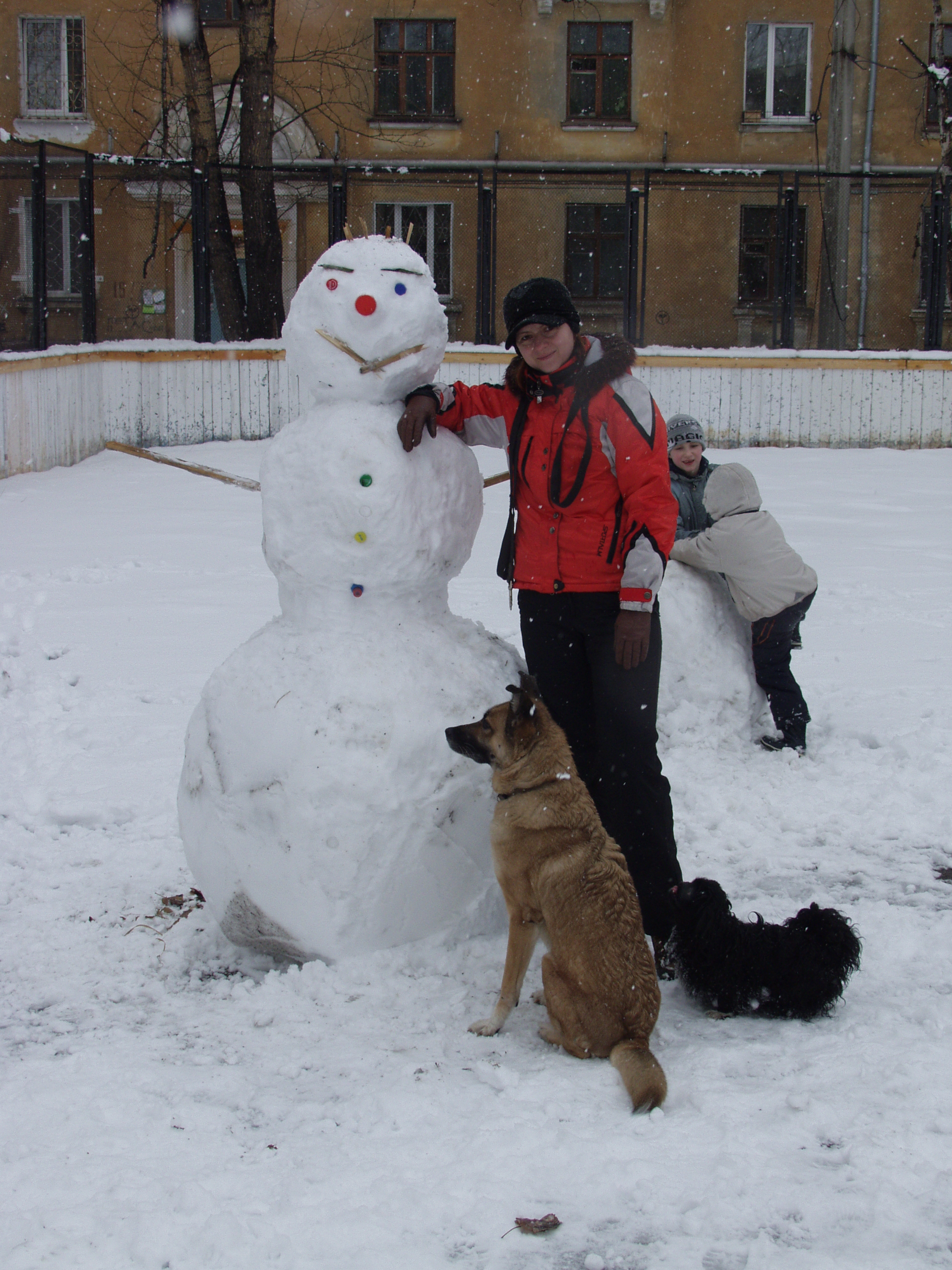 Помпите, снег шел по весне?