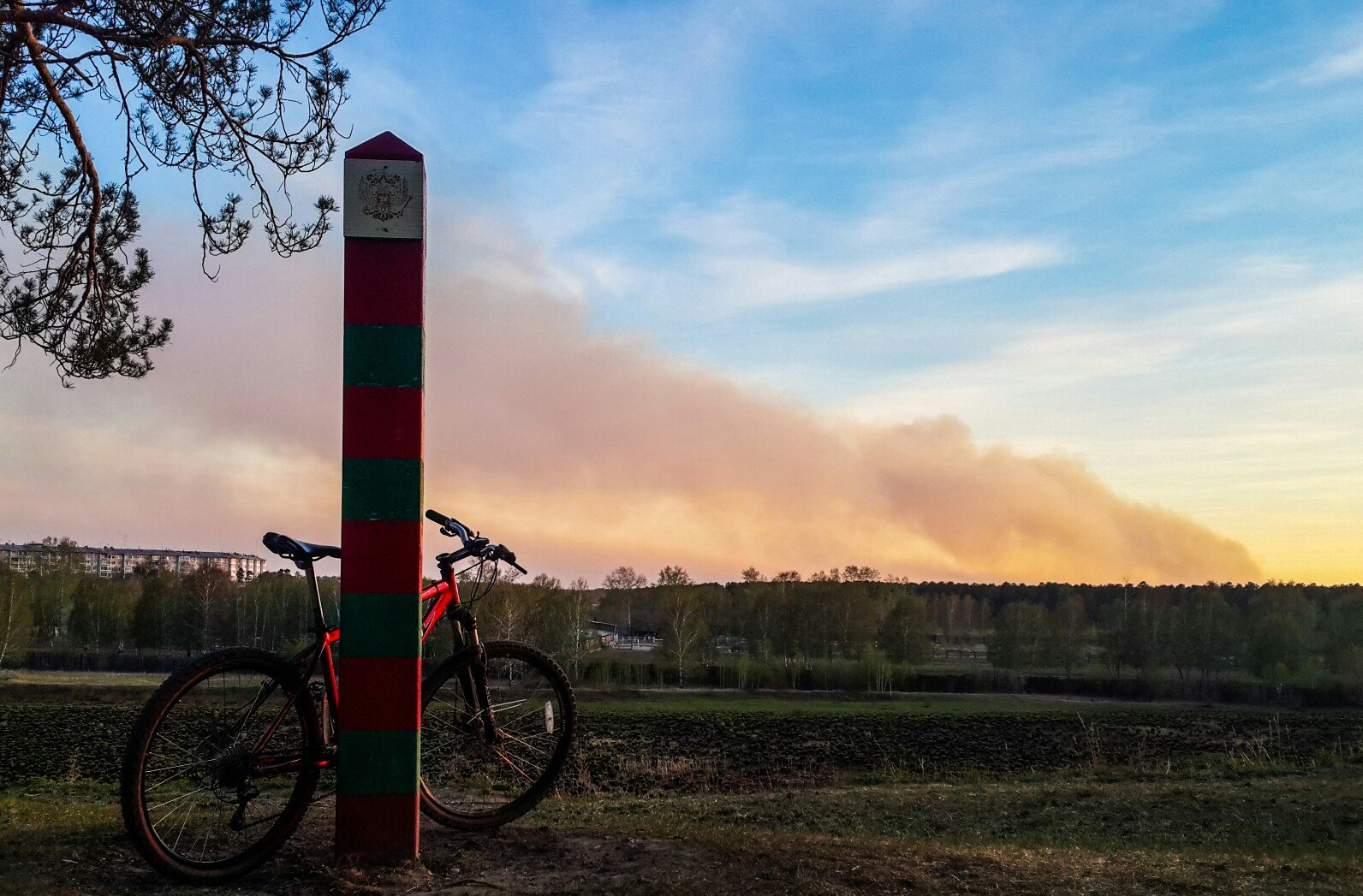 Мой любимый пограничный столб