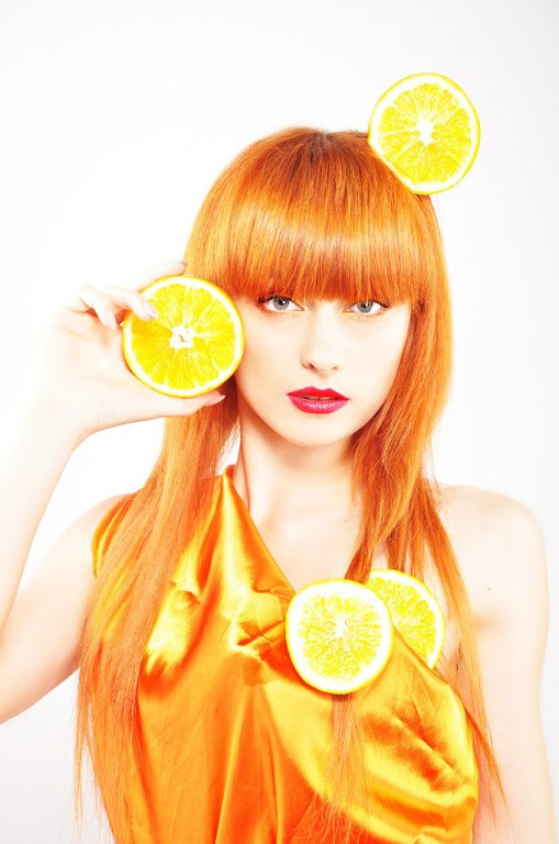 Очередная рыжая)))))