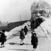 Стадион Ермак, новогодняя горка 1970