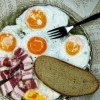 сало и яйичнеца)))))
