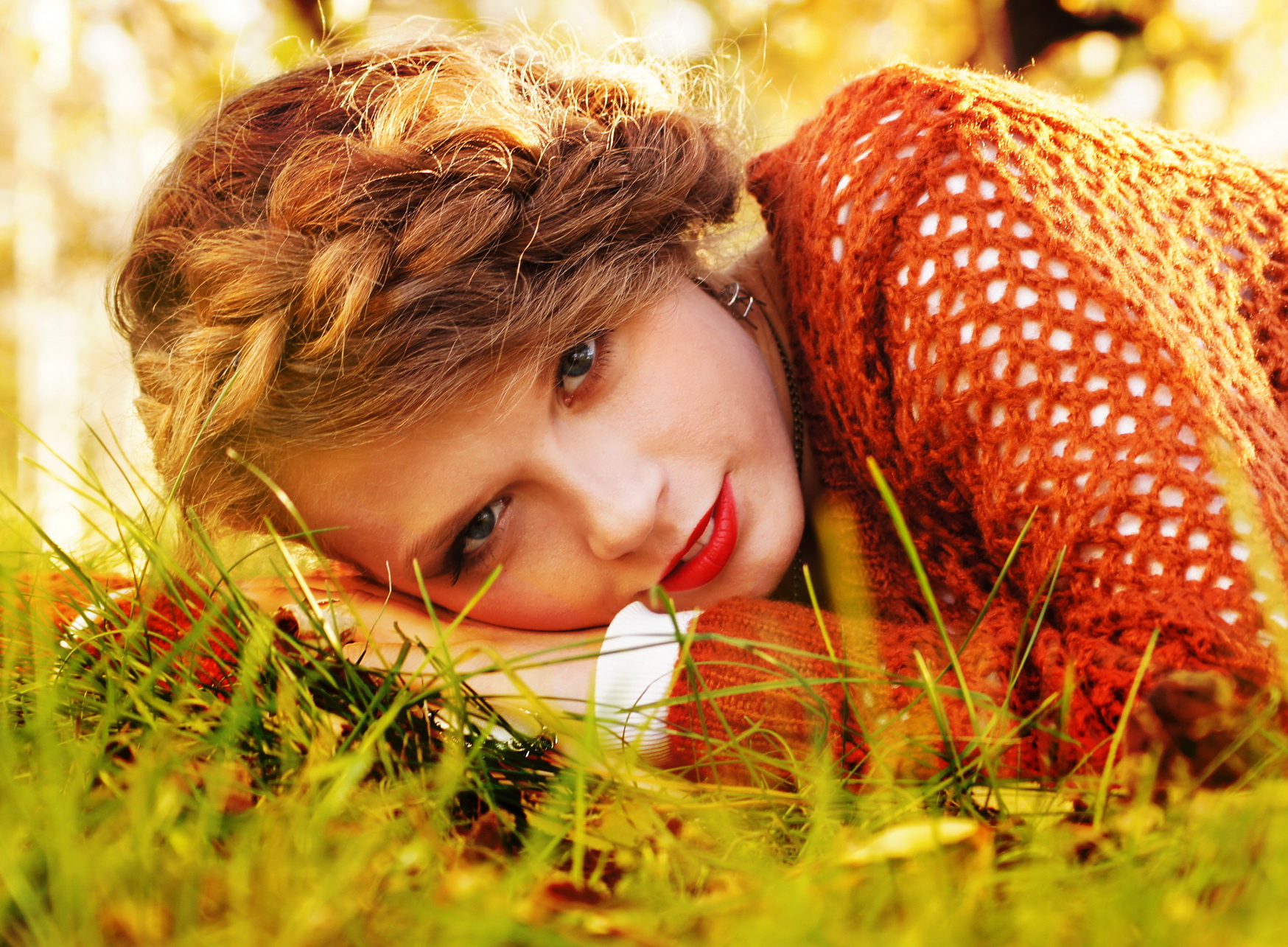 Очередная рыжая)))))