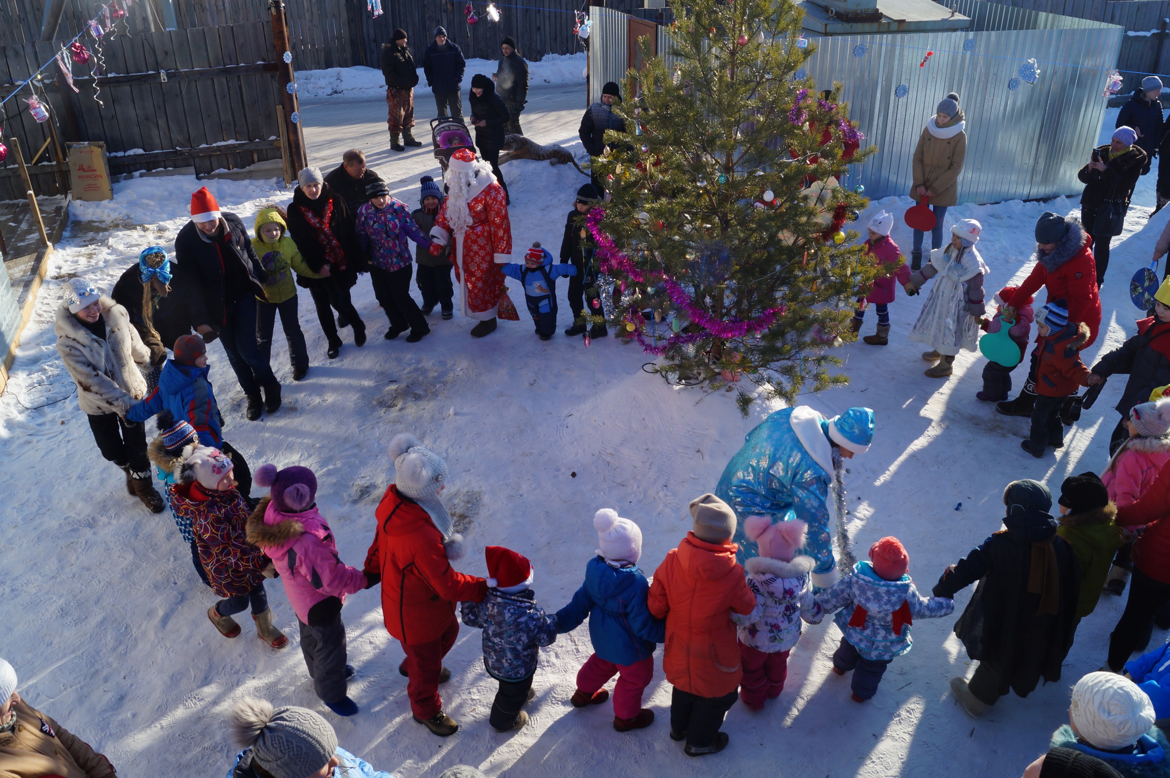 Встреча Нового Года в СНТ "Расцвет"