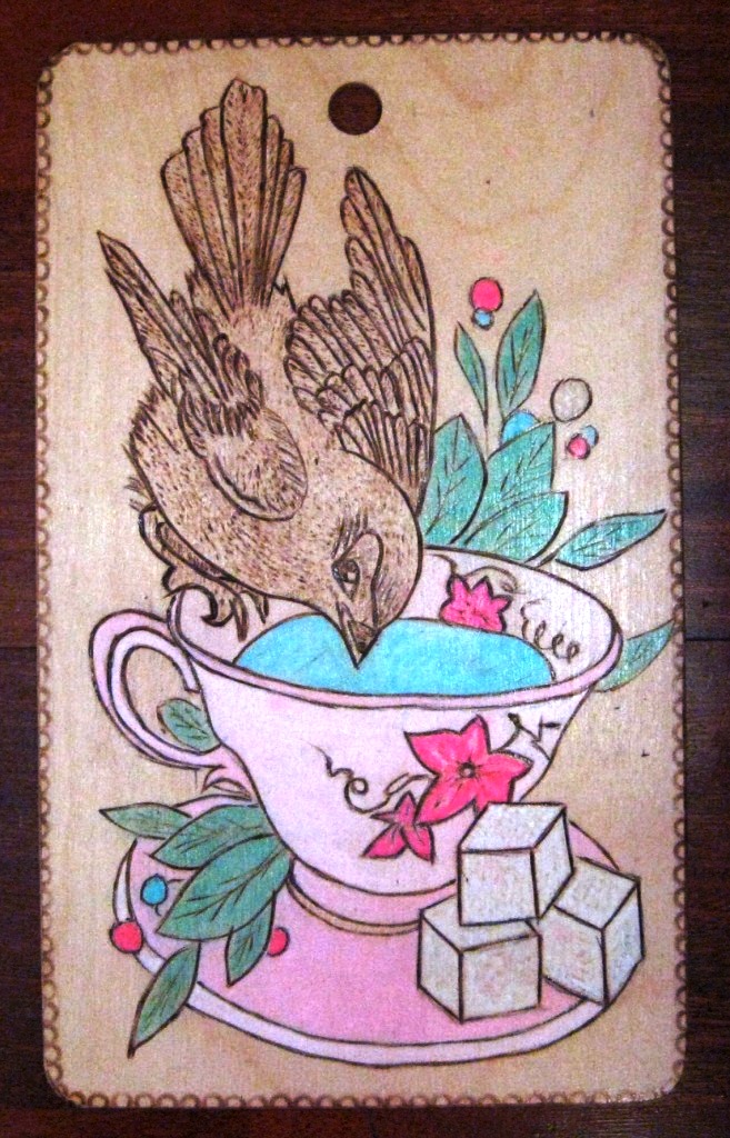 Воробей.Дай воды напиться