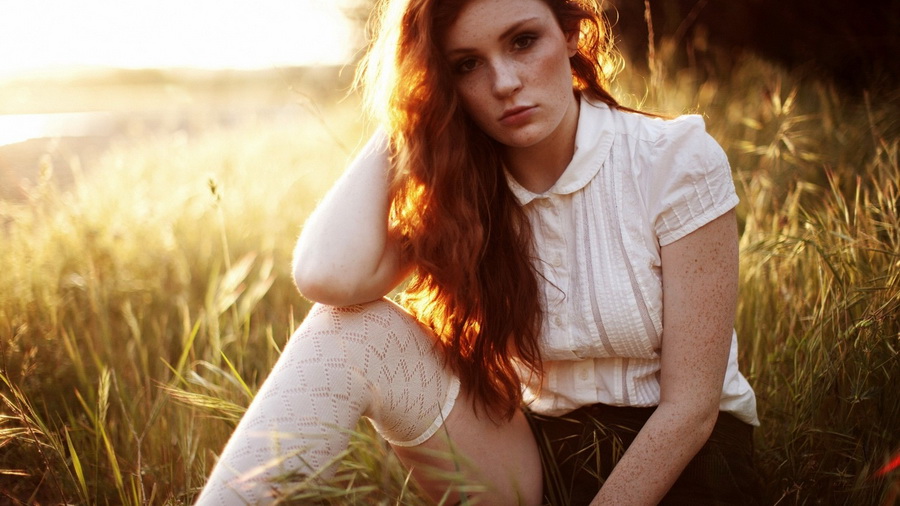 Очередная рыжая)))))